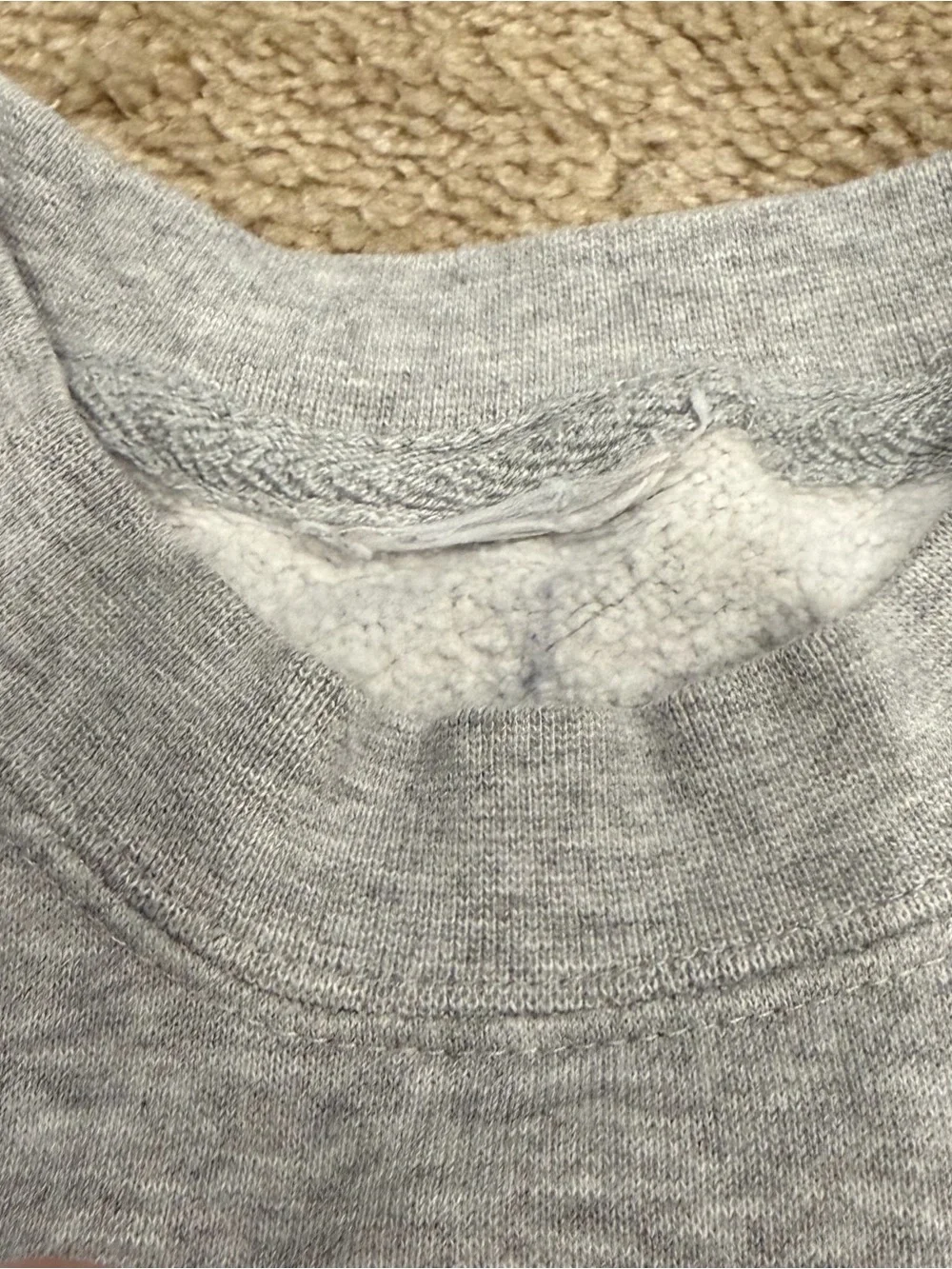 Disney Store Incredibles Kids Gray Crewneck Pullover Fleece Sweatshirt